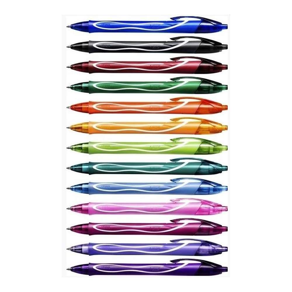 Bolígrafo Bic Gelocity Dry Rosa