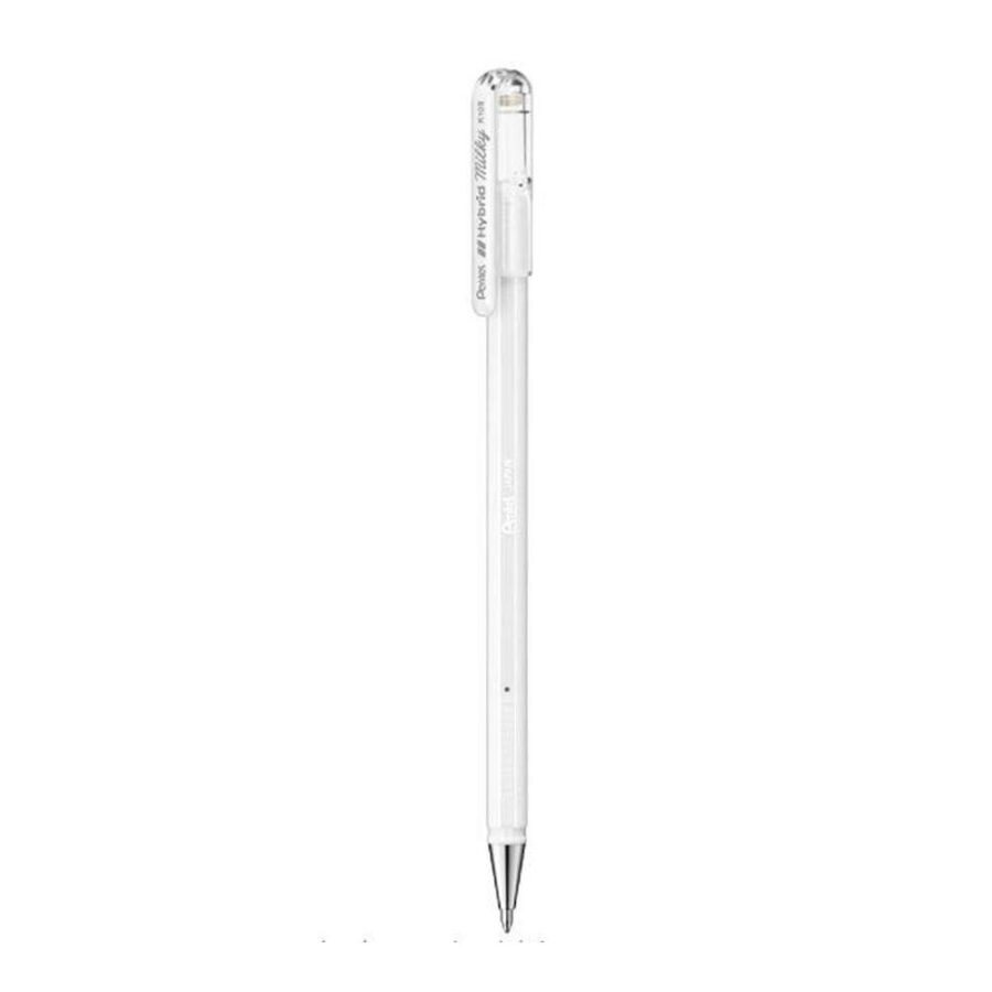 Bolígrafo Milky Pastel Blanco