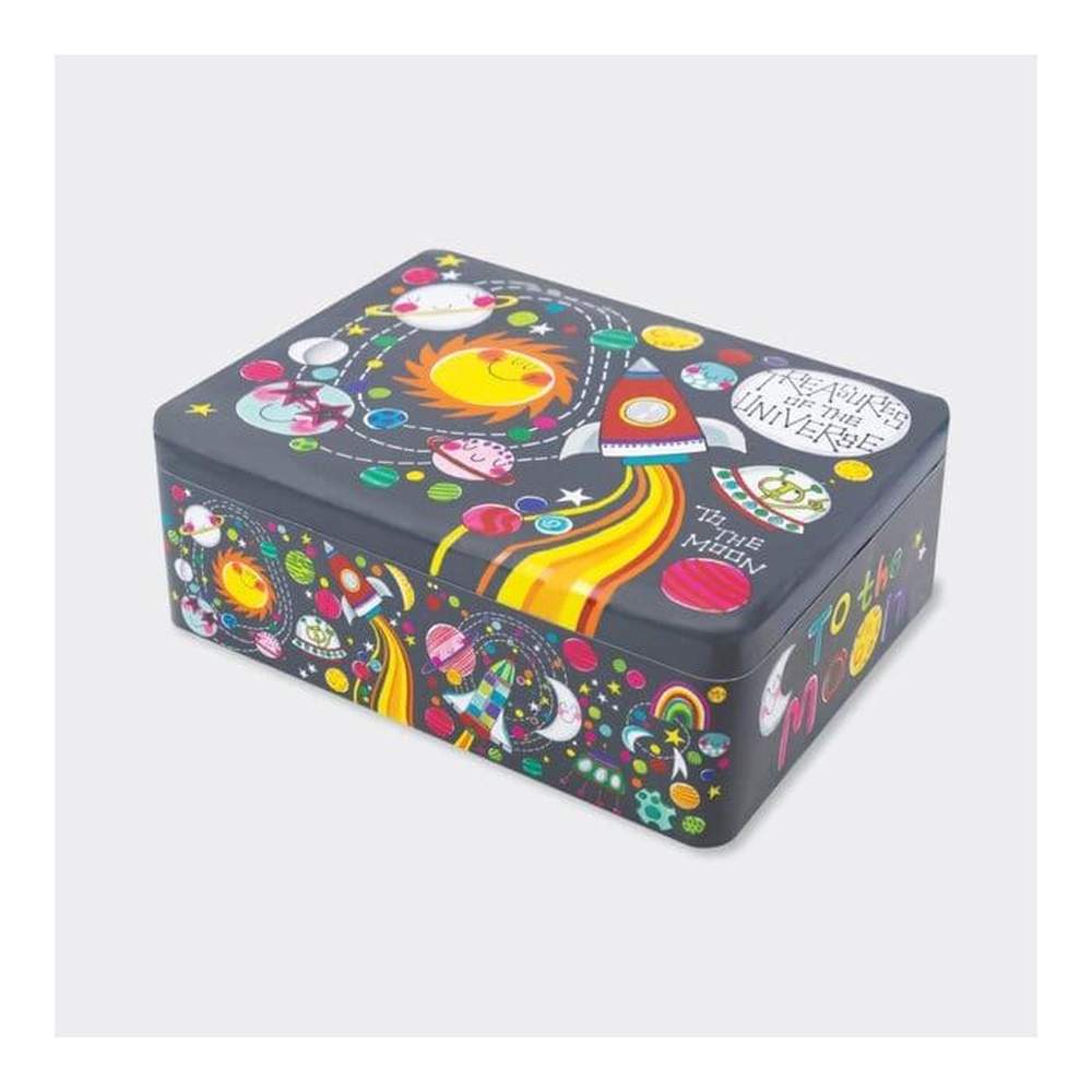 Caja Metálica Tesoros Del Universo