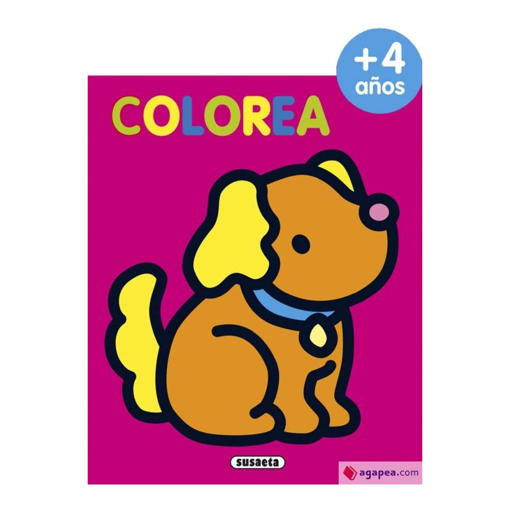 Colorea Por Edades 4 Años