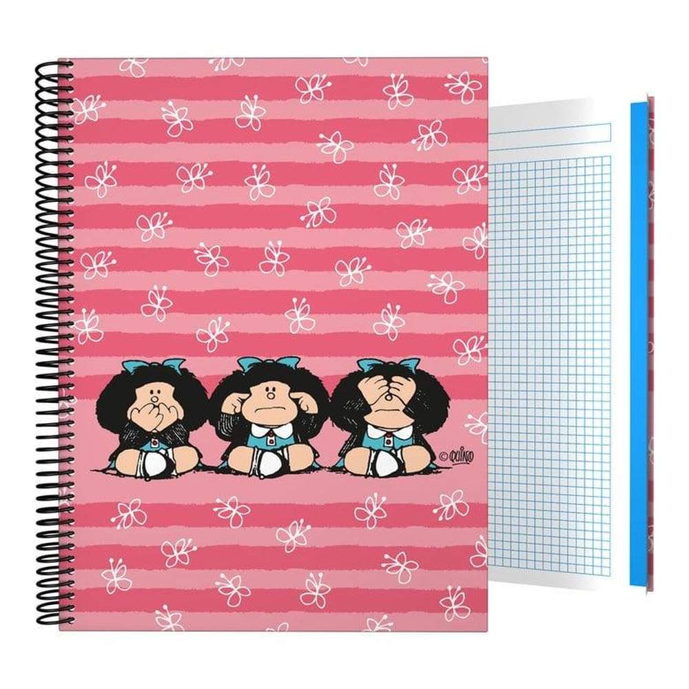 Cuaderno A4 Cuadros Mafalda Sabiduría