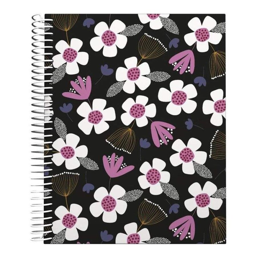Cuaderno A5 Cuadros Jproust Flora