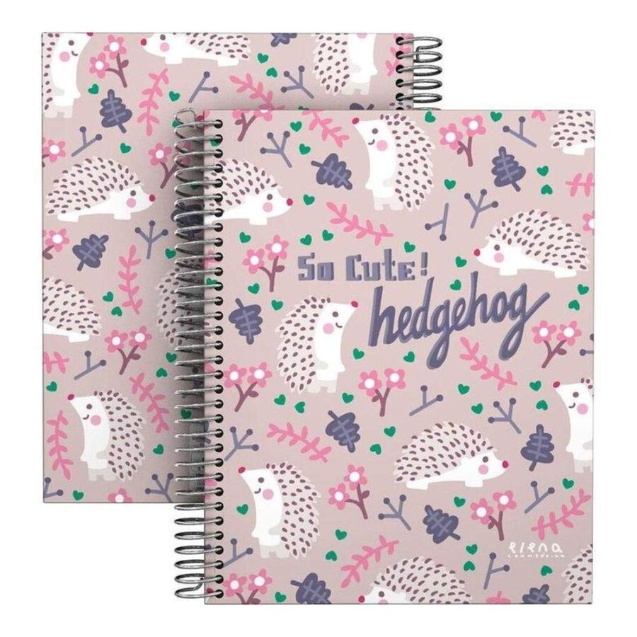 Cuaderno A5 Erizos