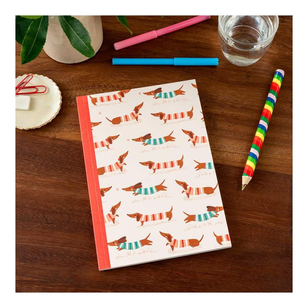 Cuaderno A5 Perro Salchicha
