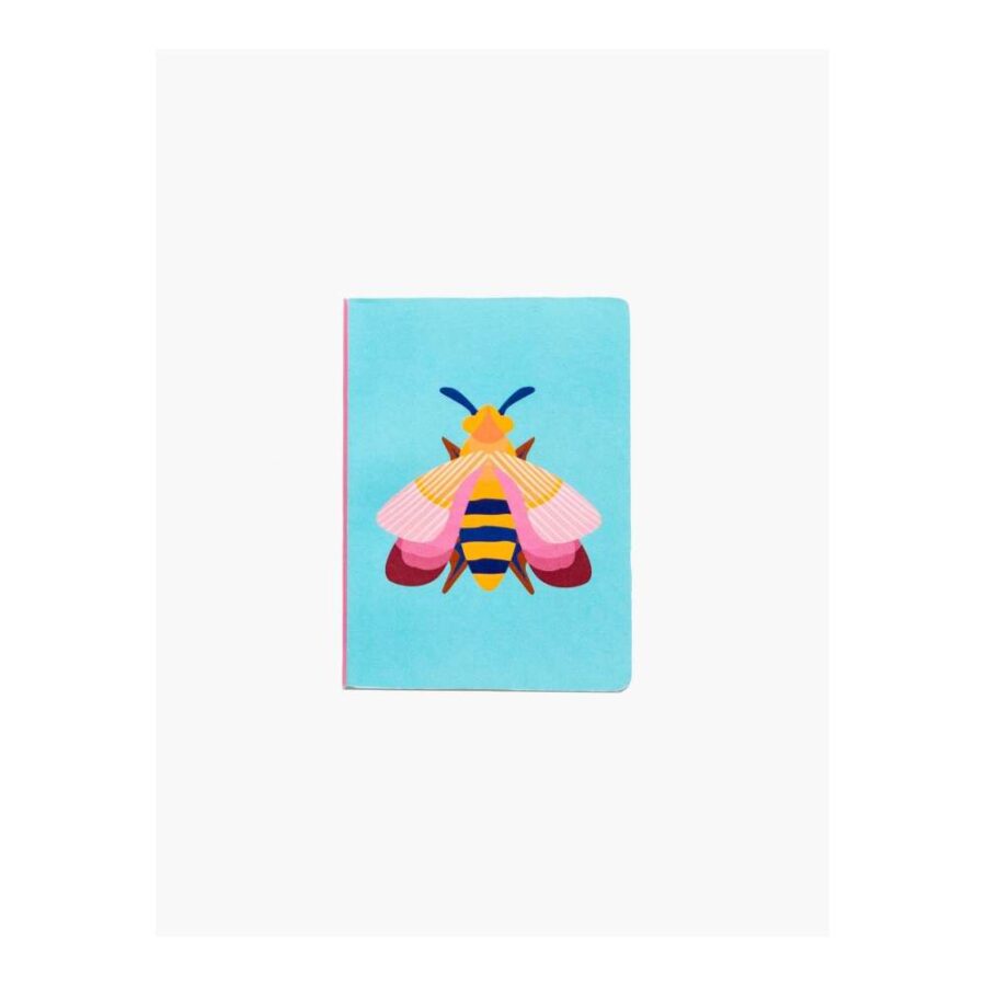 Cuaderno A6 Abeja Rosa
