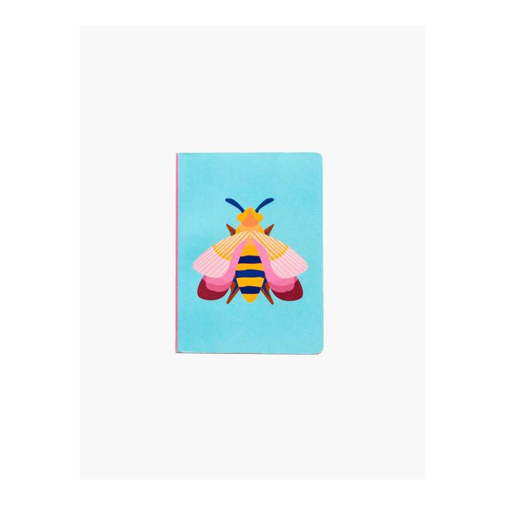Cuaderno A6 Abeja Rosa