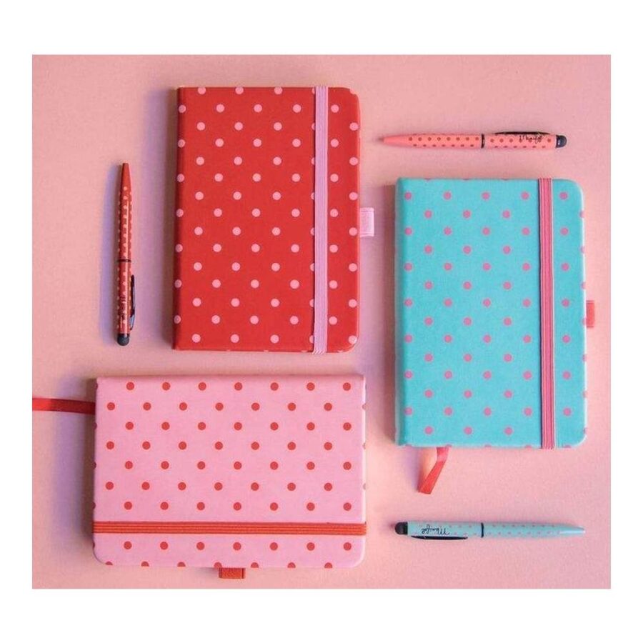 Cuaderno A6 Spootty + Boligrafo