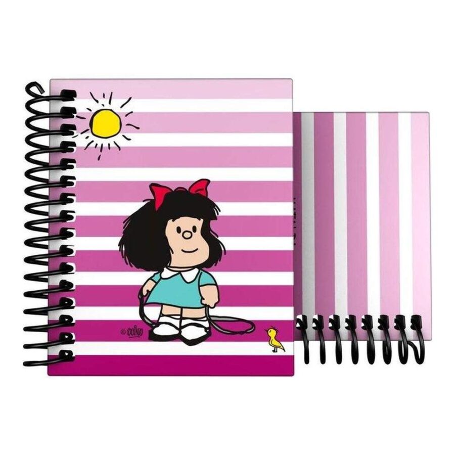 Cuaderno A7 Mafalda Birdie