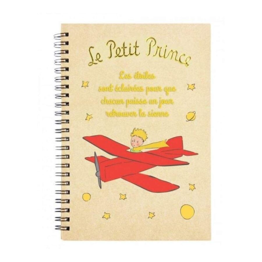 Cuaderno Anillas El Principito Avión