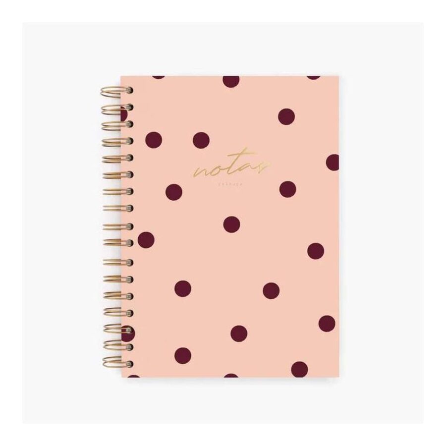 Cuaderno Charuca Mediano Pink Cherry