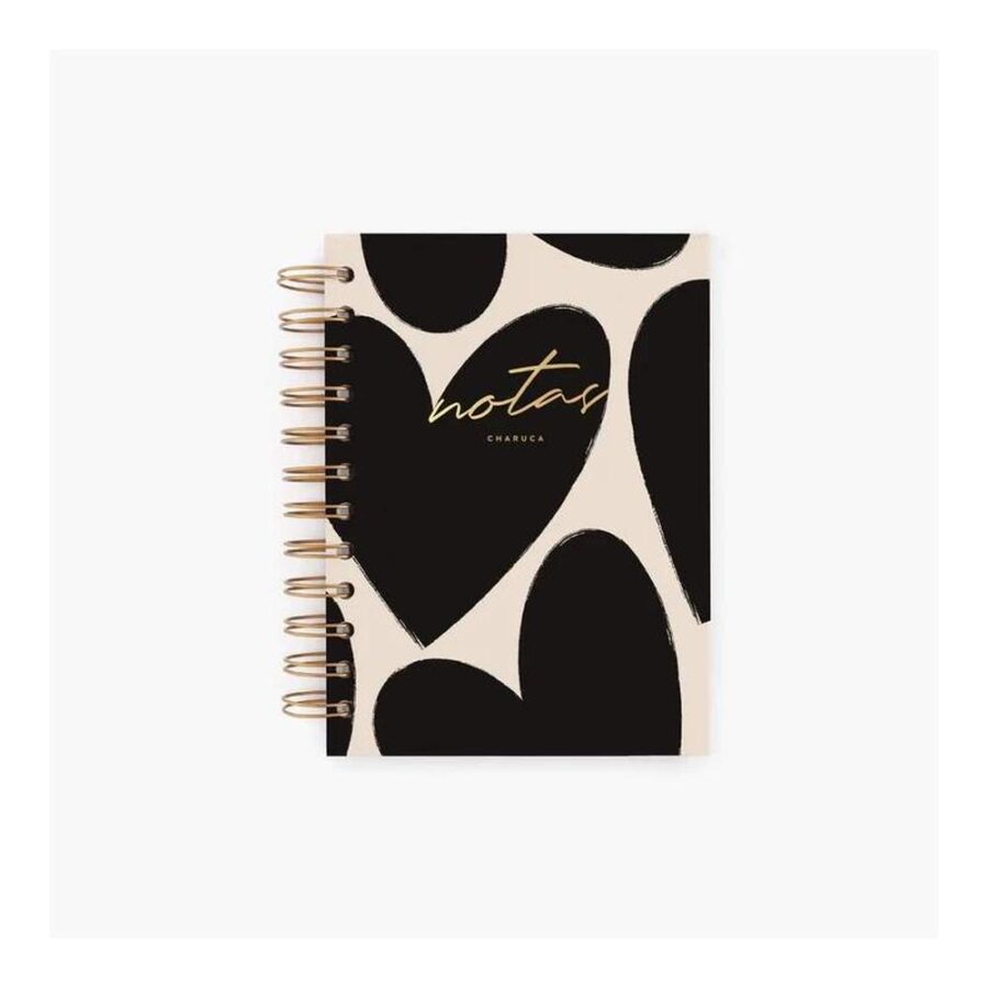 Cuaderno Charuca Mini Love In Black