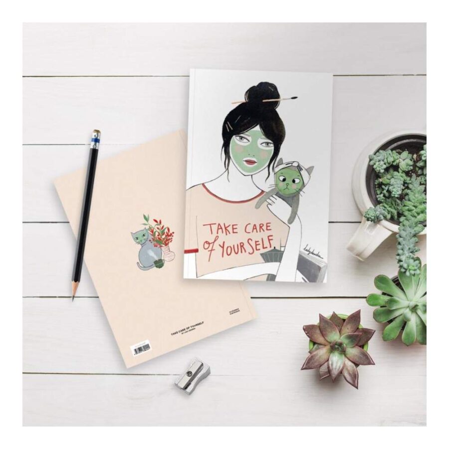 Cuaderno Lady Desidia Take Care Of Yourself