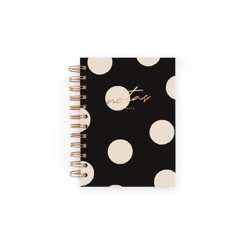 Cuaderno Mini Black Puntos