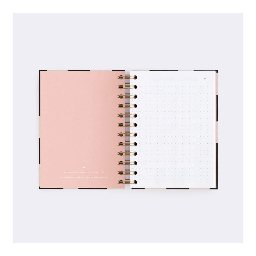 Cuaderno Mini Black Puntos