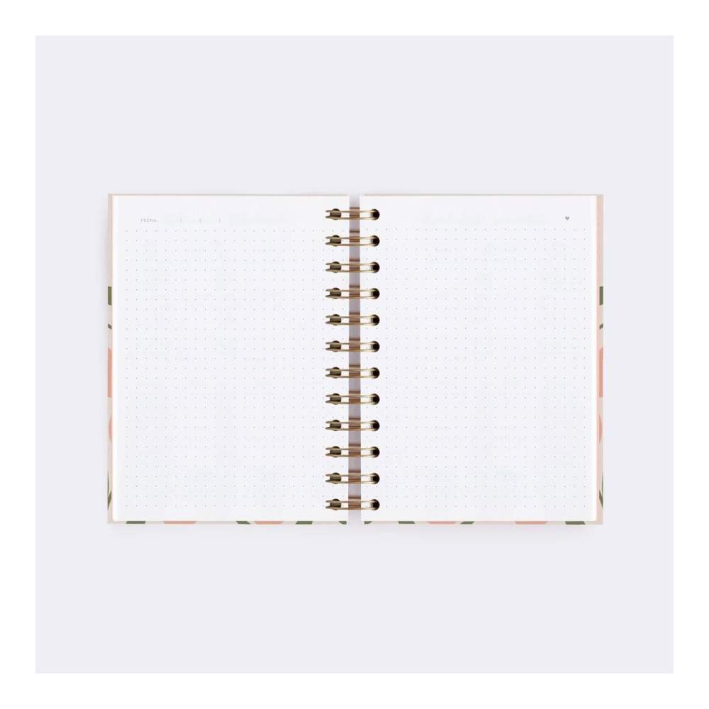 Cuaderno Mini Tulipanes Puntos
