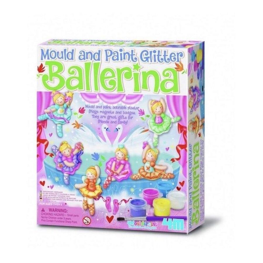 Juego Moldea Y Pinta Bailarinas