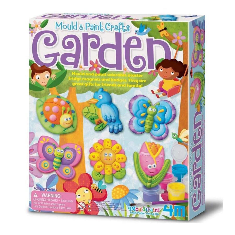 Juego Moldea Y Pinta Jardín