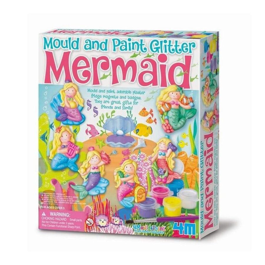 Juego Moldea Y Pinta Sirenas