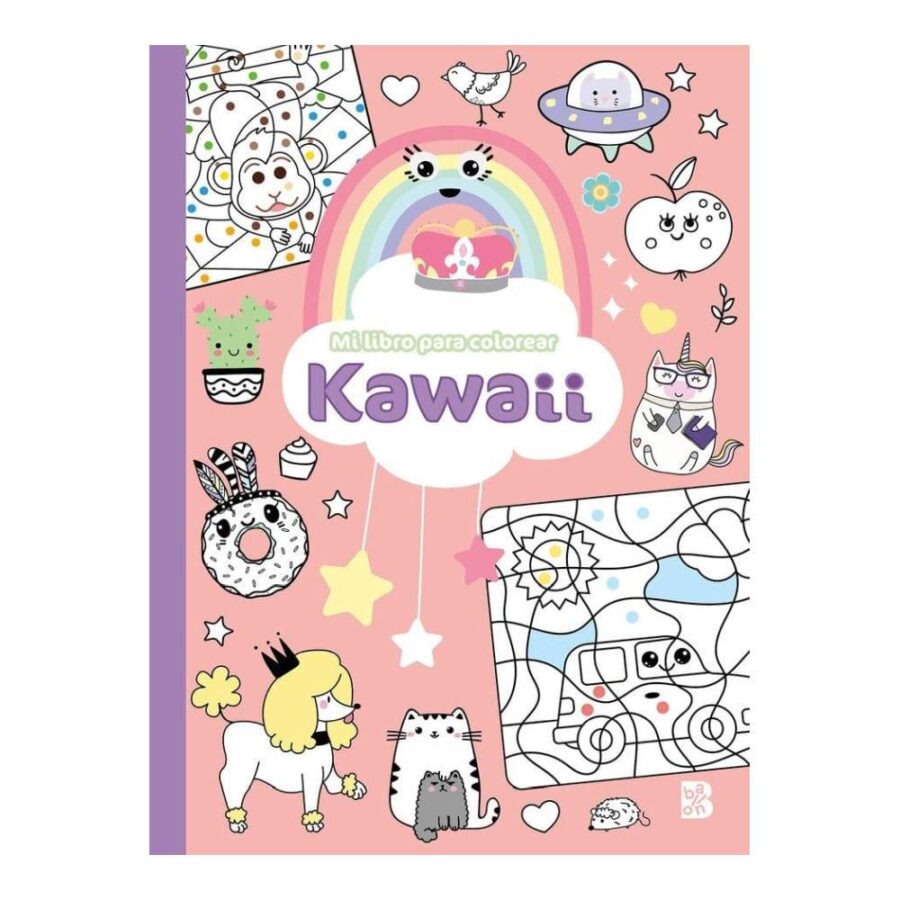 Kawaii Mi Libro Para Colorear