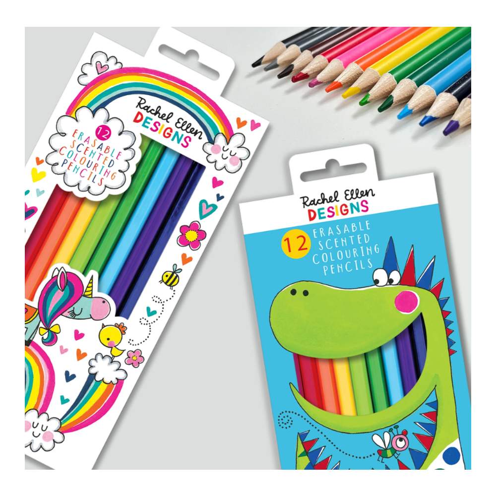 Lápices De Colores Borrables Unicornios