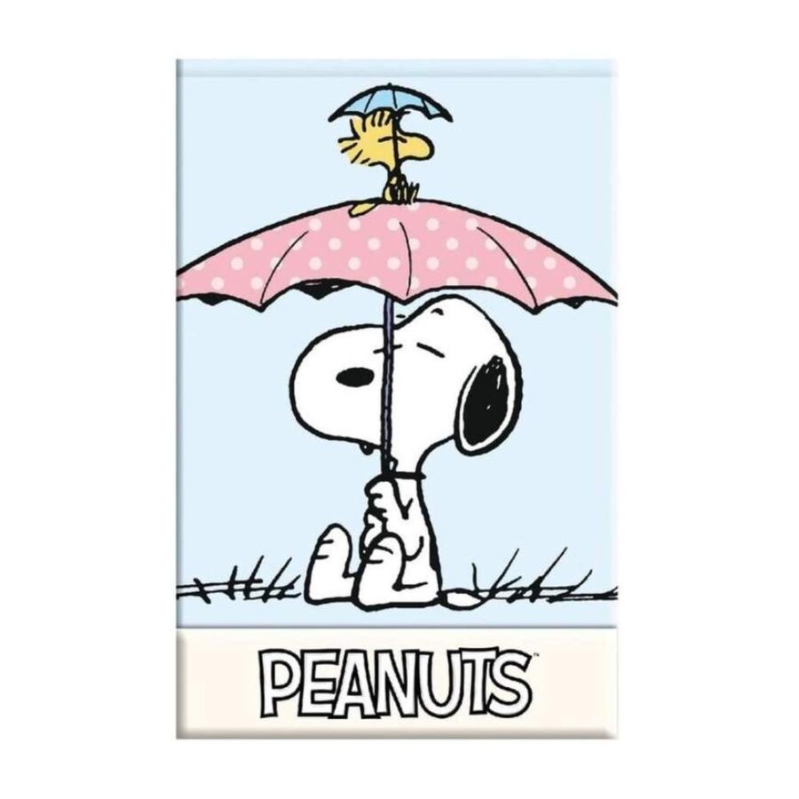 Libreta Cierre Magnético Snoopy Pastel