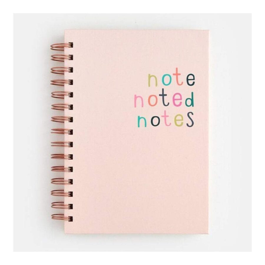 Libreta Espiral Rosa