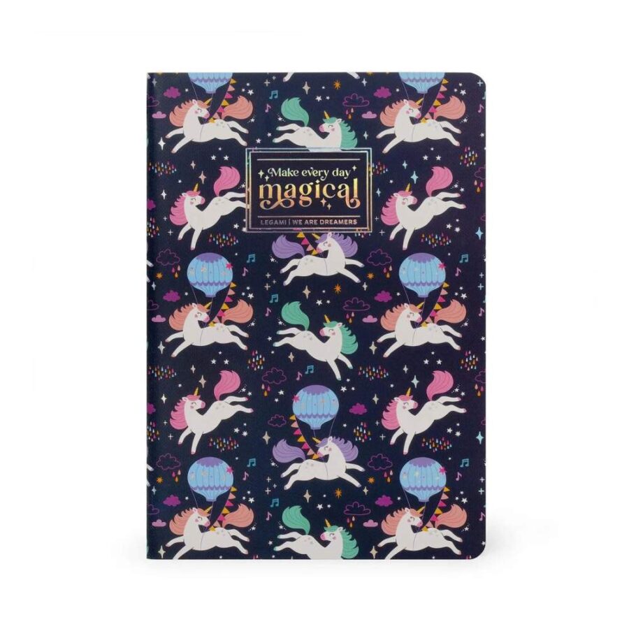 Libreta Mediana Unicornio