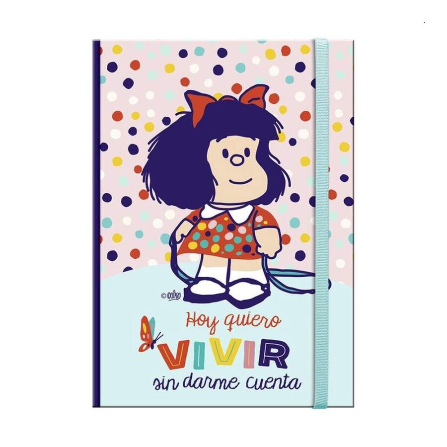 Libreta Tapa Dura A6 Mafalda