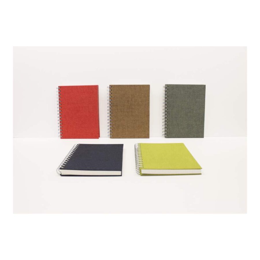 Libreton A5 Toile Gris
