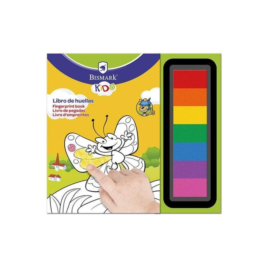 Libro Para Colorear Con Huellas