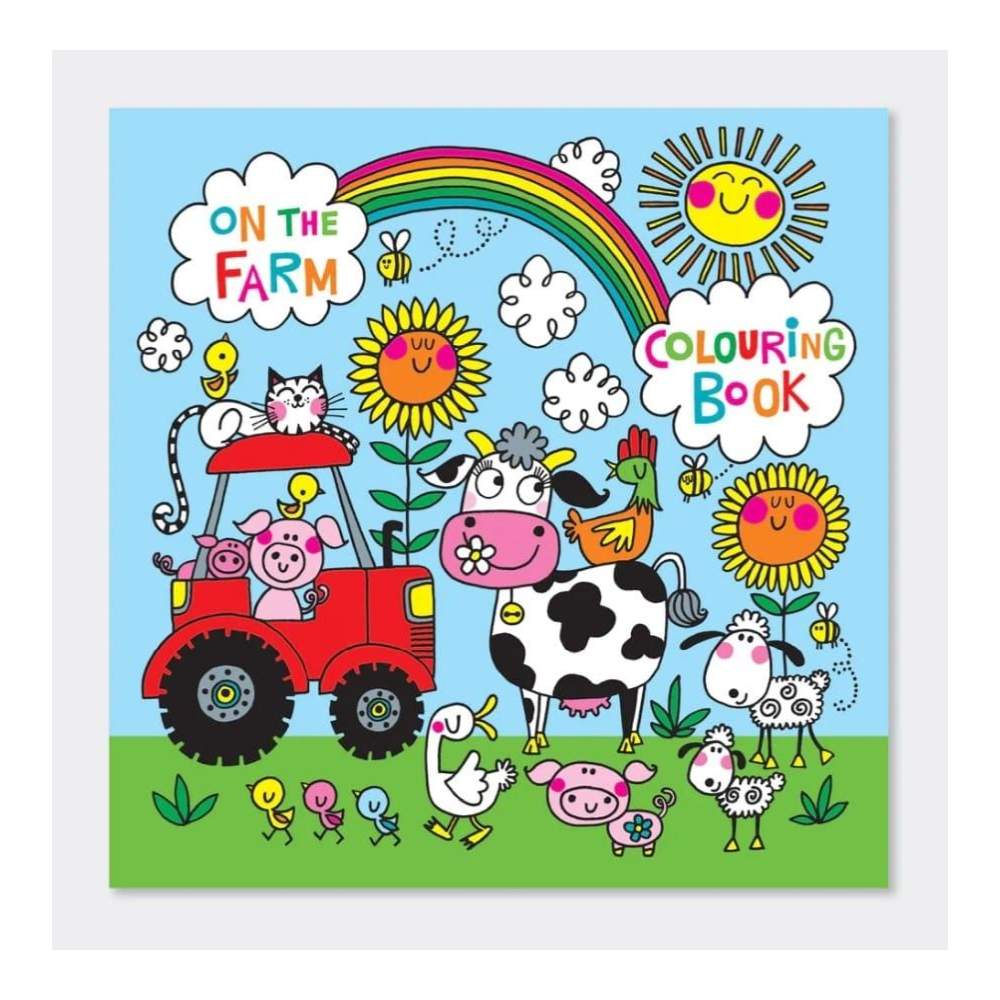 Libro Para Colorear On The Farm