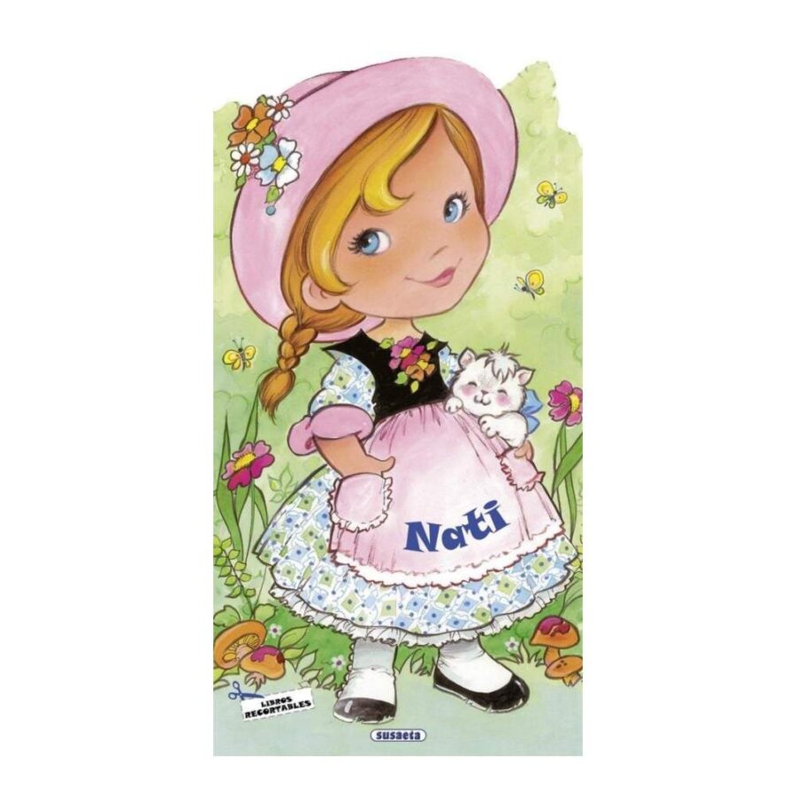 Muñeca Pepona Nati Recortables