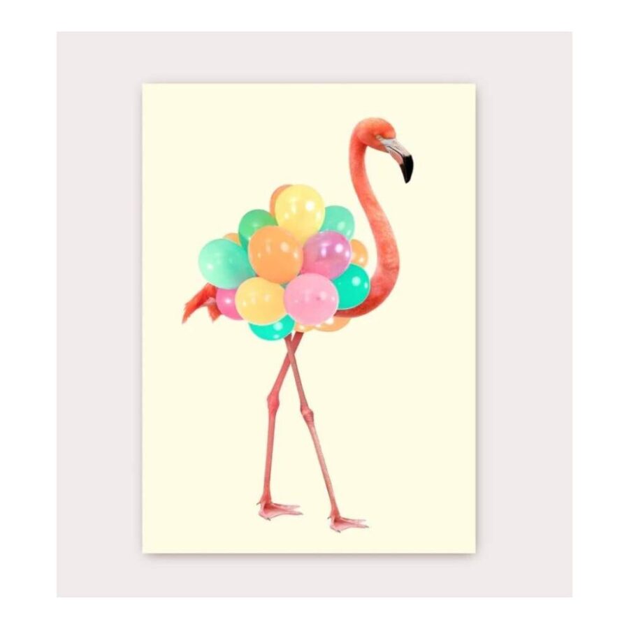 Postal Party Flamingo