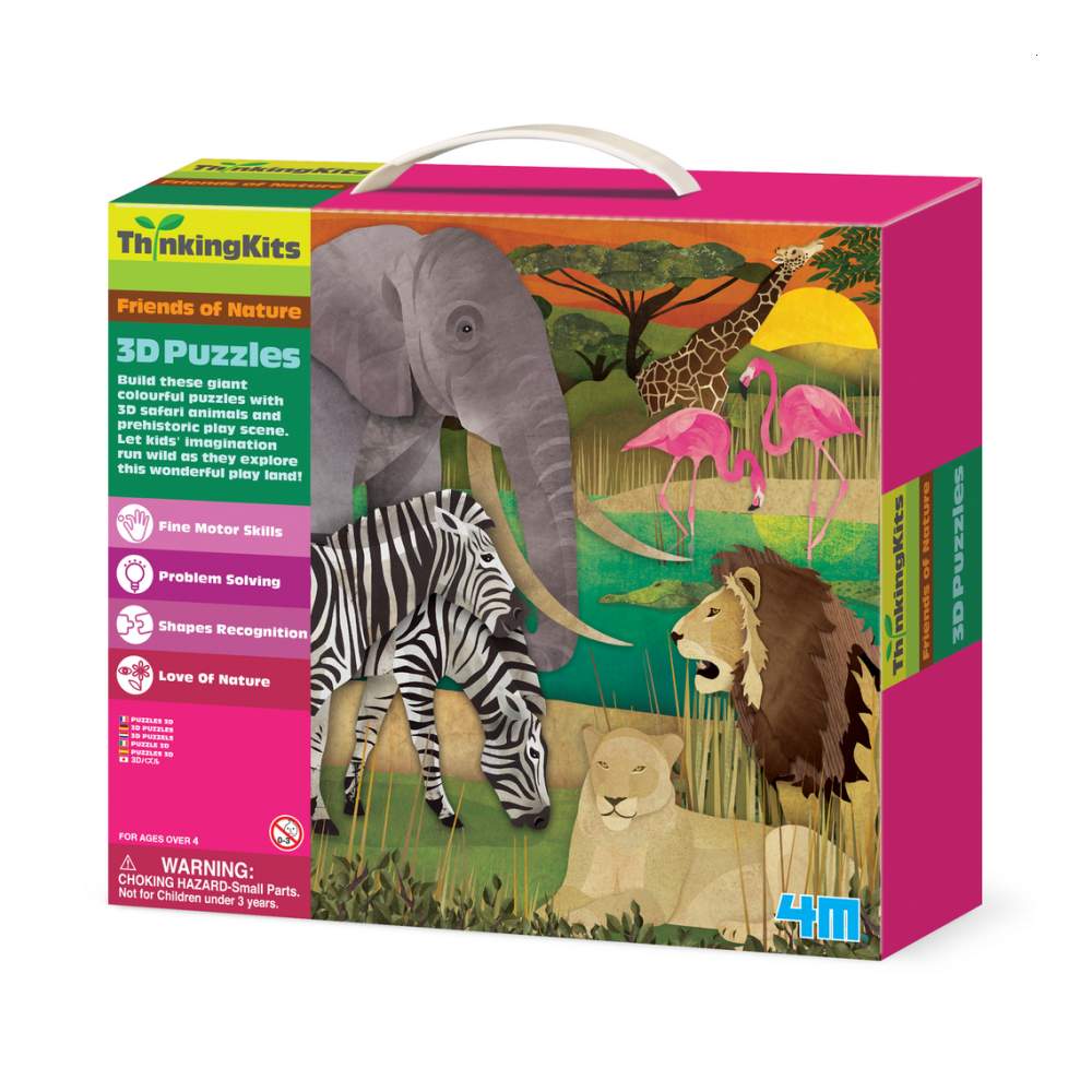 Puzzle 3d Safari