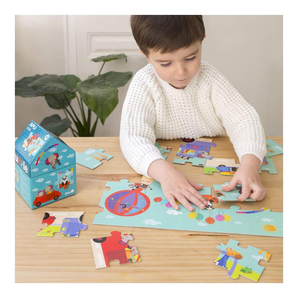 Puzzle Casita Safari