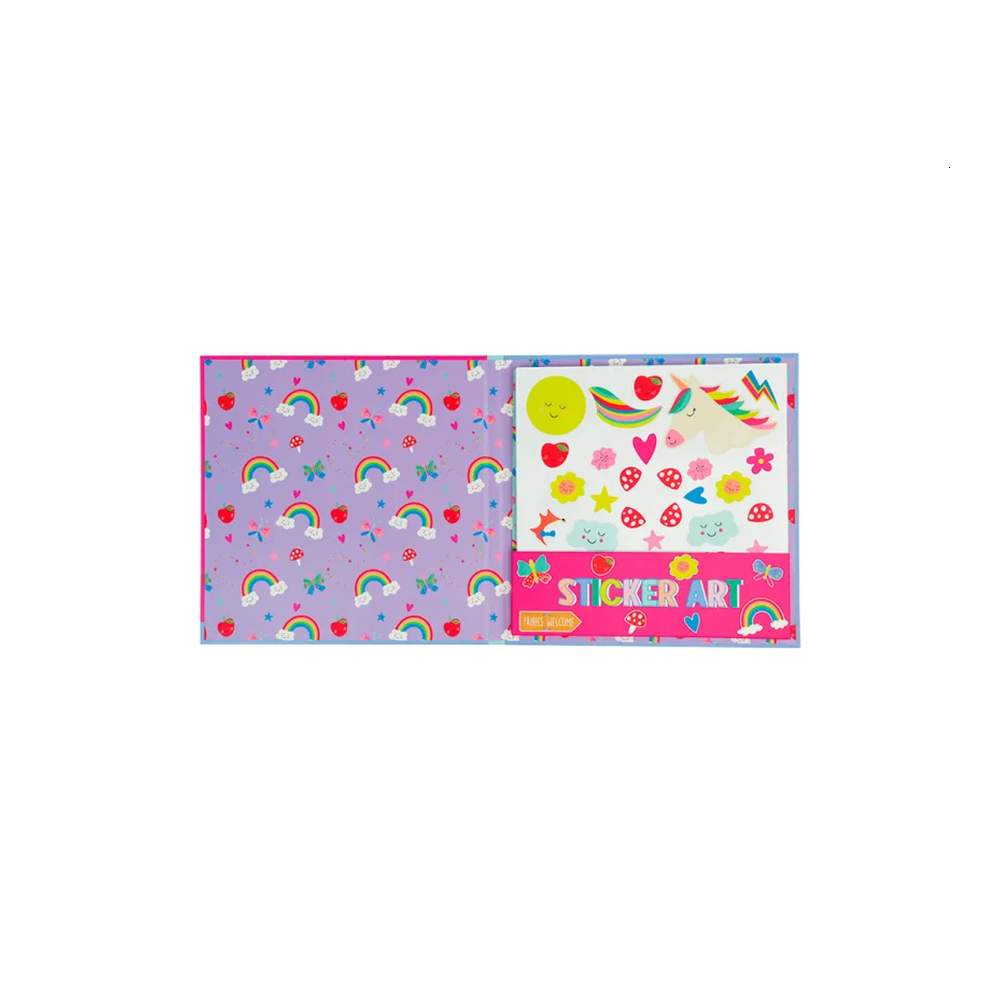 Libro Adhesivos Con Olor Rainbow Fairy