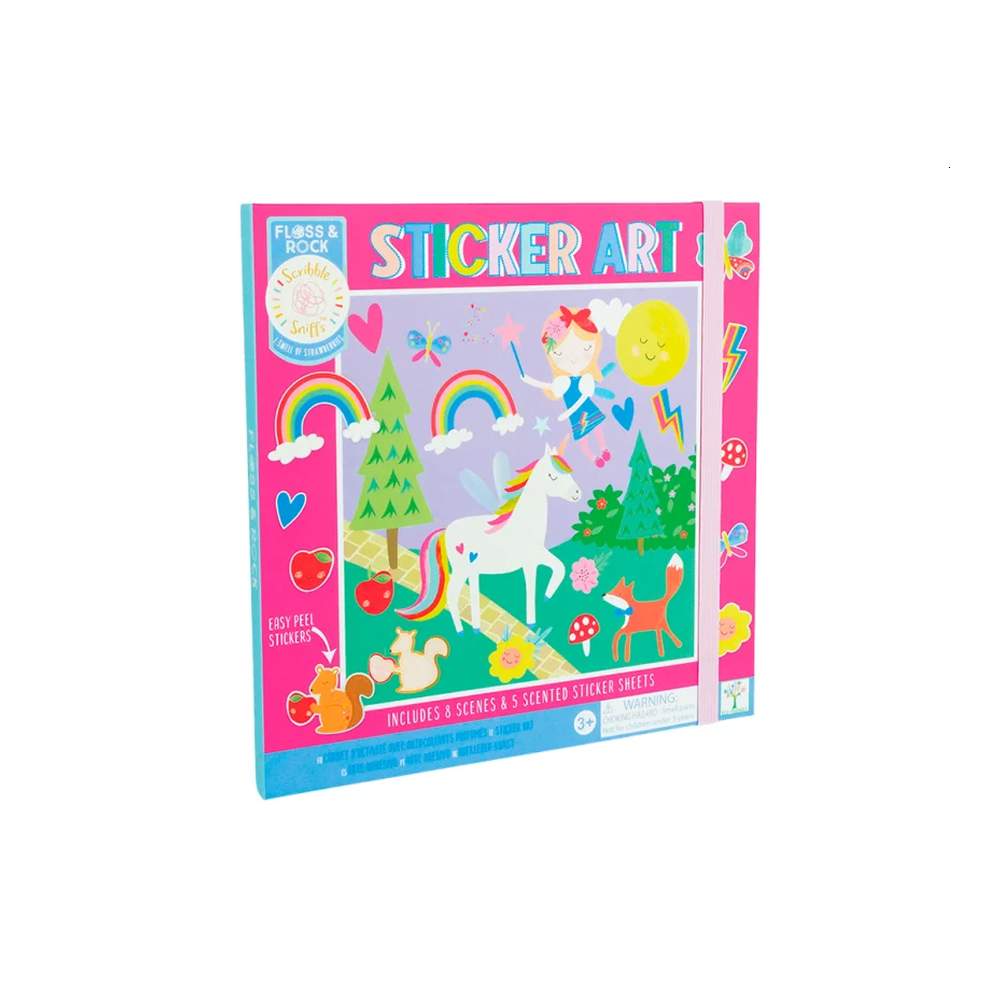 Libro Adhesivos Con Olor Rainbow Fairy