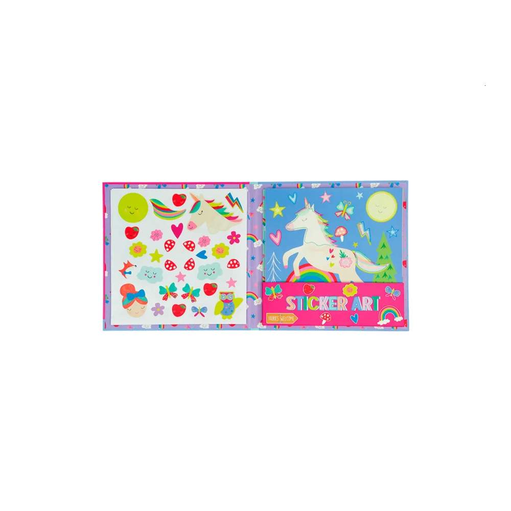 Libro Adhesivos Con Olor Rainbow Fairy