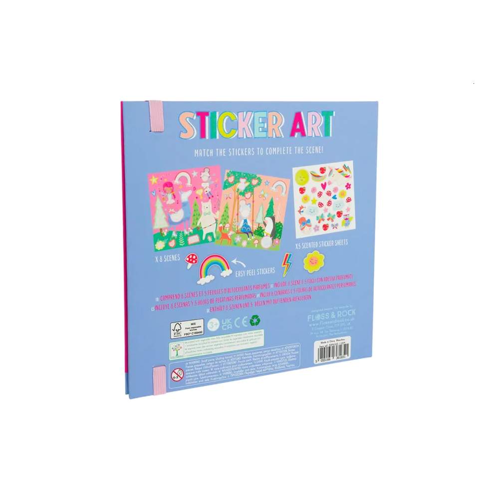 Libro Adhesivos Con Olor Rainbow Fairy