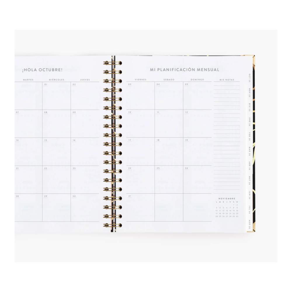 Agenda Charuca Semanal 25-26 Black Grande
