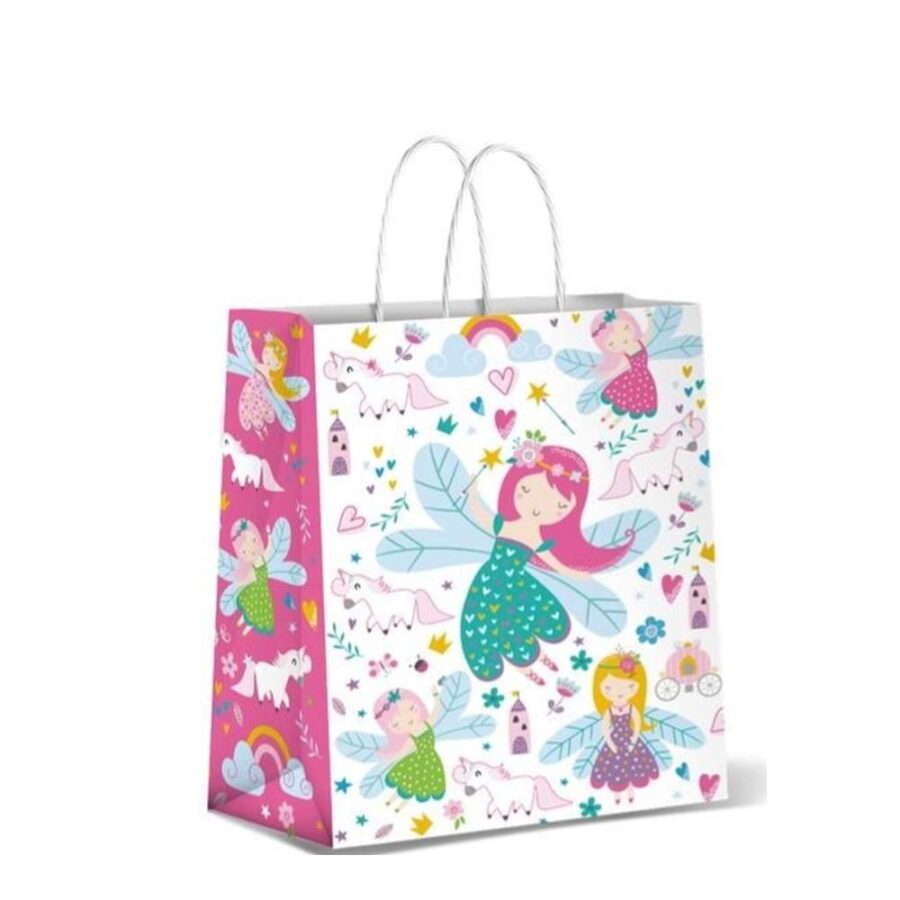 Bolsa Papel Regalo Hadas 27x12x37