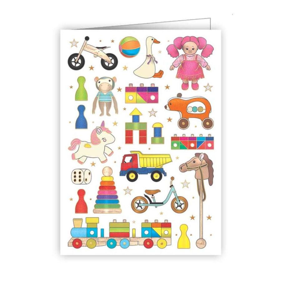 Mini Tarjeta Juguetes