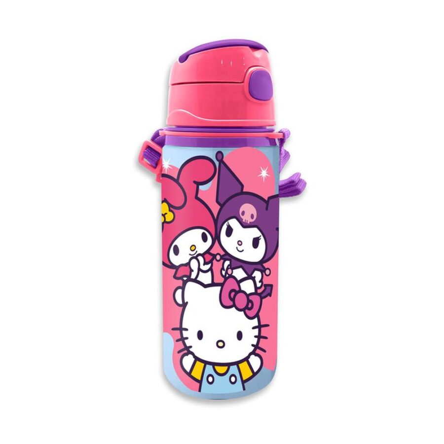 Cantimplora Hello Kitty Aluminio Con Asa 600ml Cdu