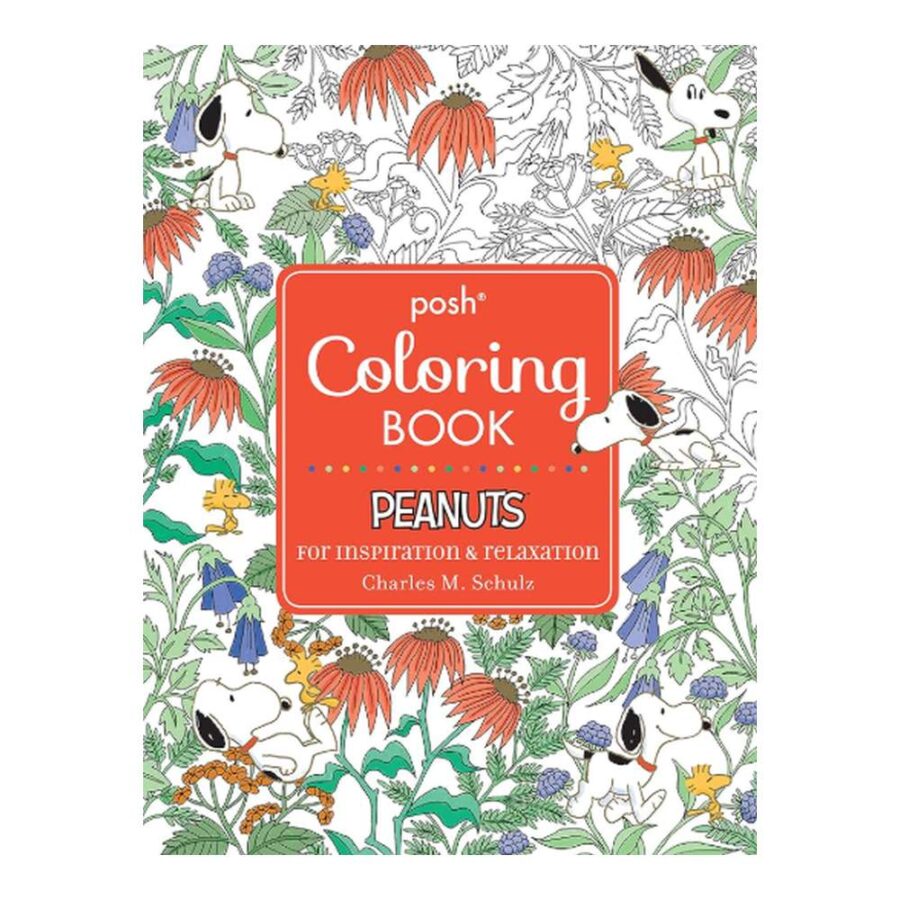 Coloring Book: Peanuts For Inspiration