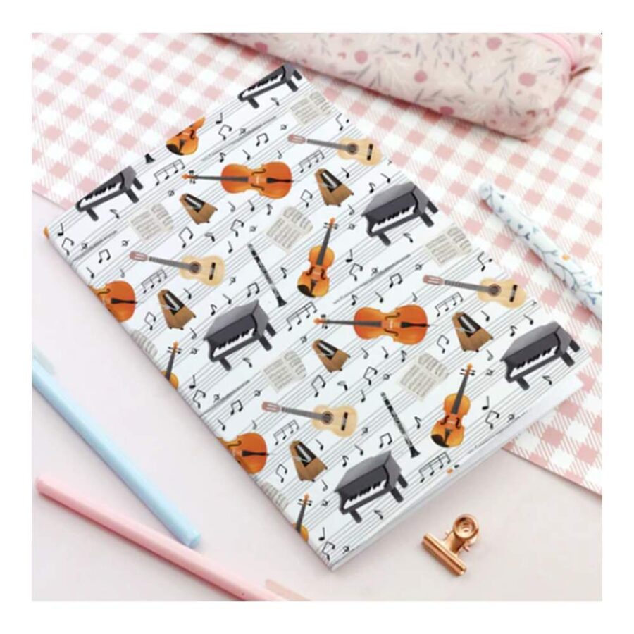 Cuaderno A5 Music - Hoja Blanca