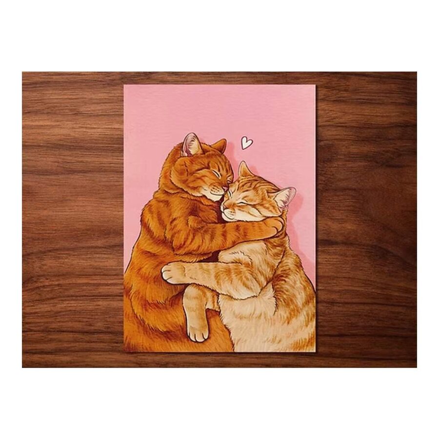 Postal Amor De Gato Firlefanz