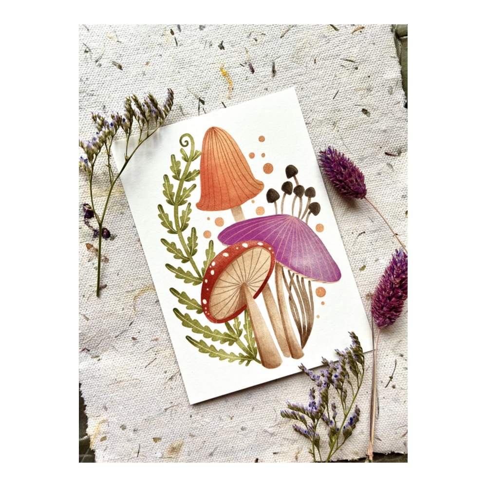 Postal Mushrooms Nikki Dotti