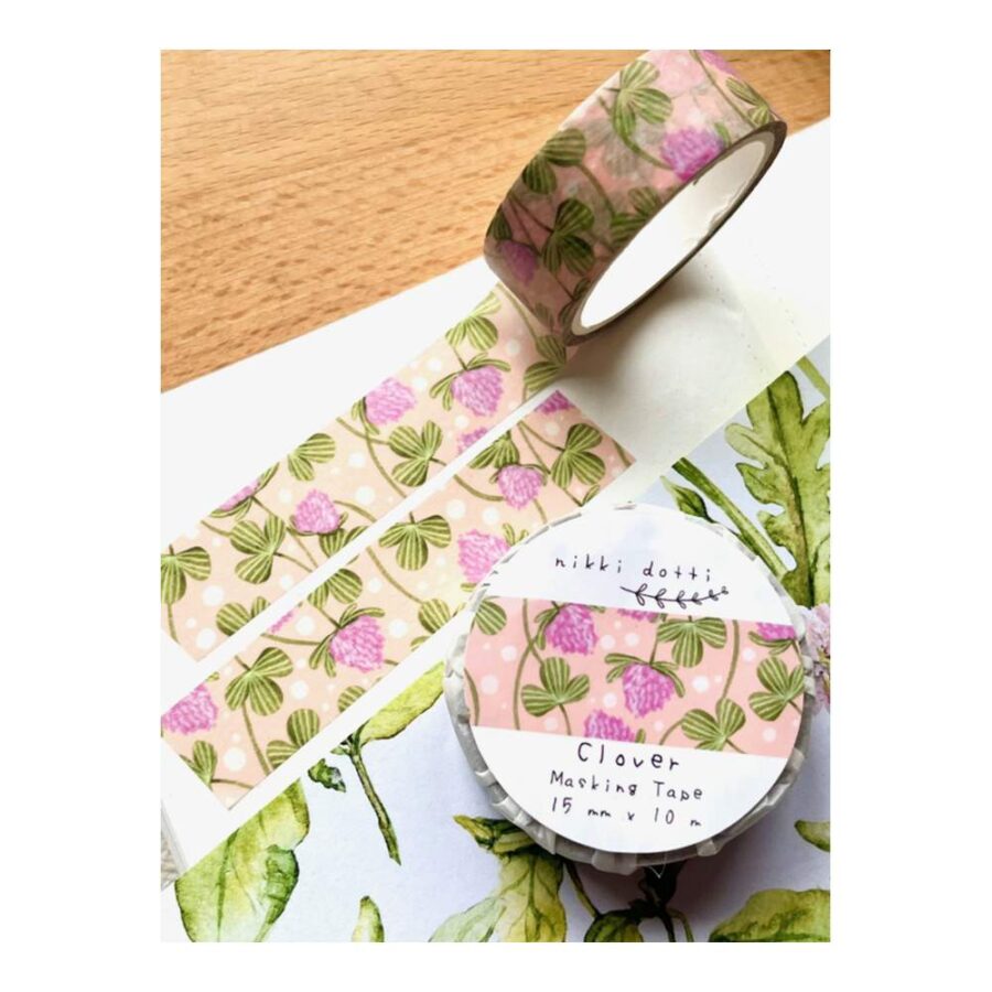 Washi Tape Clover Nikki Dotti