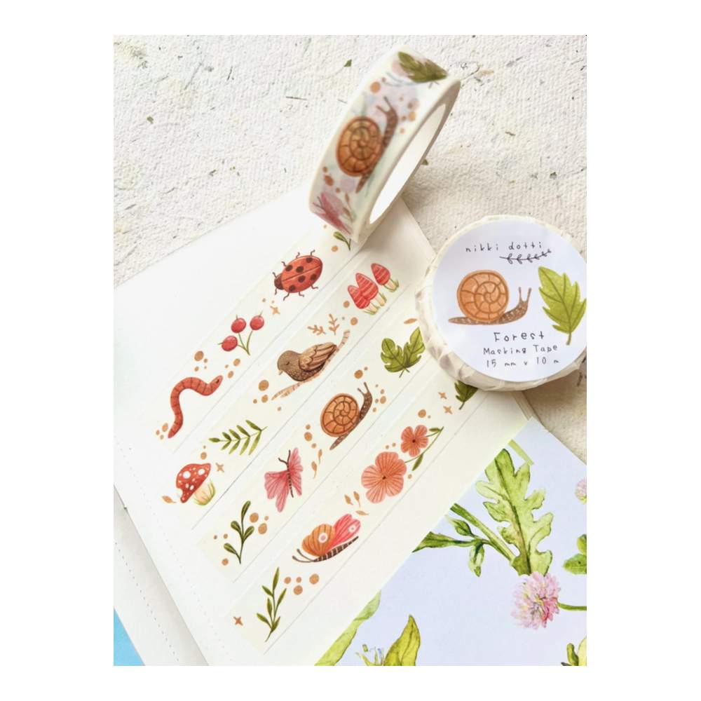 Washi Tape Forest Nikki Dotti
