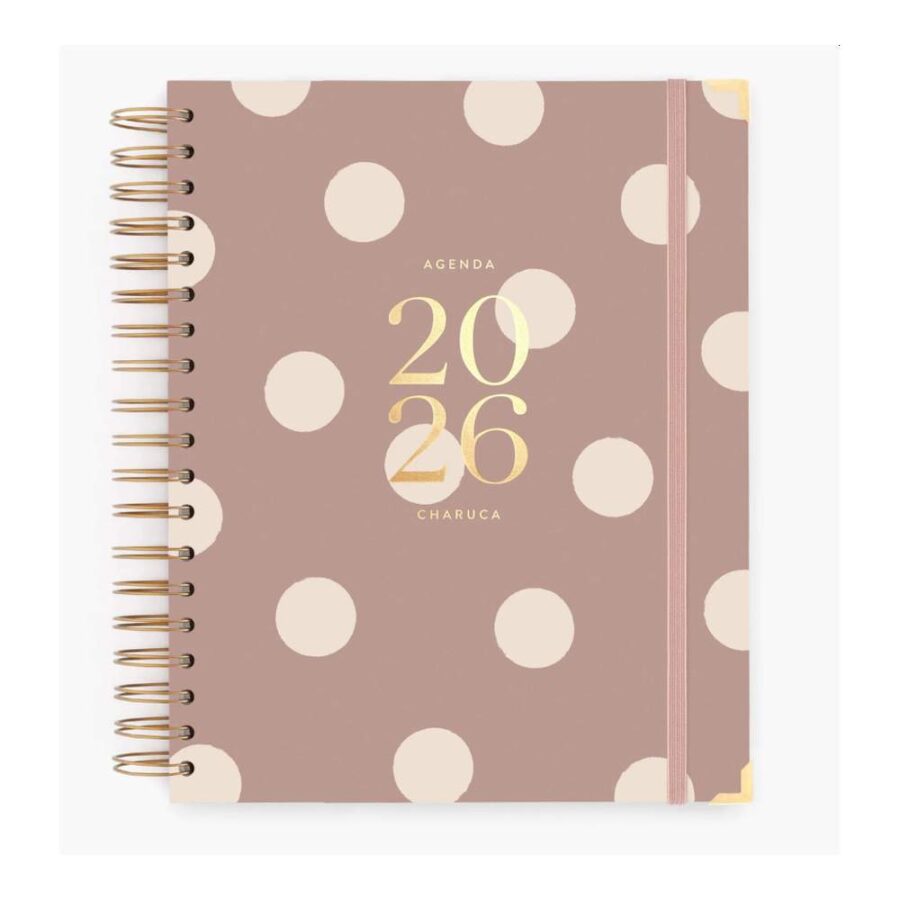 Agenda Charuca Diaria 2026 Mocca Grande